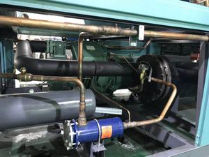 Équipement de refroidissement industriel, refroidisseur à vis refroidi par air de 328,2 kW avec moteur pour la circulation de la réfrigération - Product Image 6