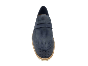 Mocasines Sin Cordones para Hombre, Punta Redonda, Transpirables, Entresuela de EVA, Suela de Goma, para Oficina y Trabajo, Color Oliva - Product Image 2