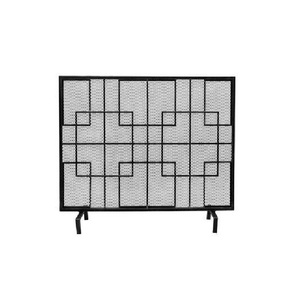 Paravientos de Hierro Forjado Antiguo Hecho a Mano, Diseño Novedoso y de Última Tendencia, Metálico, Decorativo para el Hogar, Protector de Seguridad para Bebés - Product Image 1