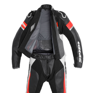 Combinaisons de course haute technologie pour hommes, grandes tailles, couleurs personnalisées, options de logo, cuir véritable, imperméables, ignifuges, combinaison de moto - Product Image 5