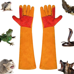 Guantes de cuero finos con puño, los más vendidos, para uniforme de desfile, guardia, fiesta de invierno al aire libre, Pakistán - Product Image 2