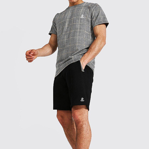 Blank Sports Tracksuits Custom Sweat Suits <b>Men</b> 2 Piece <b>T</b> <b>Shirts</b> <b>and</b> <b>Shorts</b> Set <b>Men</b> Summer Outfits for <b>Men's</b> - Product Image 1