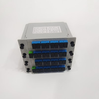 PLC SPLITTER 1*2 1*4 1*8 1*16 1*32 1*64 Fibre Optique Splitter Box avec SC UPC Splitter Cassette Splitter Plc Terminales De Fibra