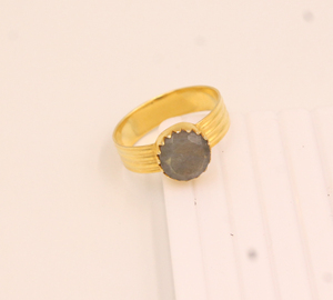 Anillo de Amatista Natural para Mujer, Plata de Ley 925, Chapado en Oro de 18k, Gema Facetada, Venta al por Mayor para Fiestas, Anillo con Biseles Dentados - Product Image 5
