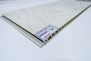 Panel de pared de lámina de mármol de PVC Nano de alta calidad Precio de fábrica directo La mejor decoración de pared de Vietnam para uso en apartamentos - Product Image 2