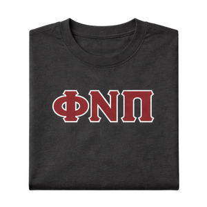 Camiseta de 3 Letras Kappa Alpha Psi Phi Nu Pi, Negra Vintage, Ropa de Fraternidad Griega con Diseño Clásico, Comodidad y Estilo Atemporal - Product Image 6