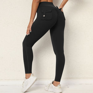Leggings de Yoga para Mujer y Niña, Cintura Alta Elástica, Secado Rápido, con Bolsillos con Solapa - Product Image 2