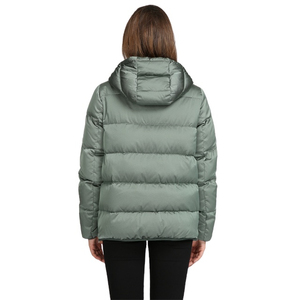 <b>Women's</b> <b>Sleeveless</b> Puffer Vest Lightweight Quilted Padded Winter <b>Gilet</b> with Zip Front for Custom Wholesale Orders - Product Image 4