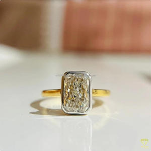 Oval Cut Lab Grown Vintage <b>Solitaire</b> <b>Ring</b> 925 Sterling <b>Silver</b> Rose Gold Plated Prong Set Engagement Wedding Promise <b>Ring</b> for - Product Image 3