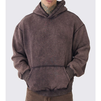 Premium kalite erkek asit yıkama kapüşonlu sweatshirtler uygun fiyatlı kırışmaz çok satan uzun kollu asit yıkama kapüşonlu sweatshirtler en iyi kumaşla