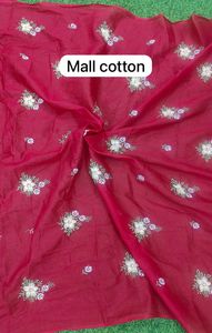 Tissu en coton tissé brodé de qualité supérieure, doux, respirant, poids moyen 200g/m² pour la fabrication de robes et de vêtements - Product Image 4