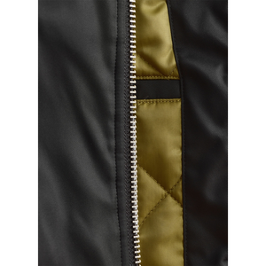 Chaqueta Bomber Premium Unisex Impermeable y Transpirable Negra Acolchada Estilo Vintage con Cremallera, Prenda Exterior Urbana Elegante y Cálida - Product Image 2