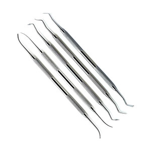 Ensemble d'instruments de cire dentaire 5 pièces en acier inoxydable allemand |   Instruments de précision professionnels pour le modelage et la sculpture - Product Image 3