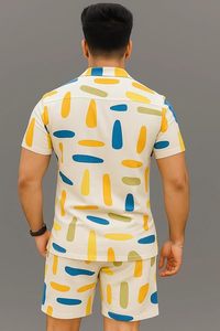 Summer Wear | Night Suit | T-Shirt and <b>Shorts</b> <b>Set</b> for <b>Man</b> | Night Dress | <b>Pyjama</b> <b>Set</b> | Summer Wear | Lounge wear | - Product Image 3