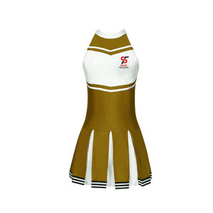 Tenue d'équipe de cheerleading personnalisée Solid Trader avec impression par transfert thermique, textile de haute qualité, toucher doux - Product Image 6