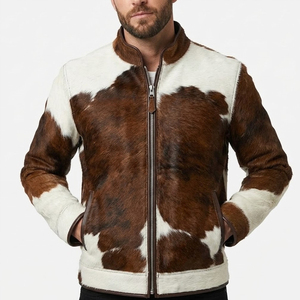 New Latest Style Cowhide Bike Riding <b>Leather</b> <b>Jacket</b> Men's Genuine Premium Cowhide <b>Leather</b> Motorbike <b>Jacket</b> - Product Image 1
