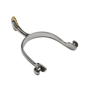 Espuelas de Equitación Estilo Western Antiguas, de Acero Inoxidable, Diseño de Articulación Fina, Accesorios Ecuestres Premium, Duraderas, Clásicas, Estilo Vaquero - Product Image 5