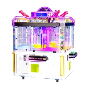 DreamFuns 4Player Island Claw Machine UFO Design pour mini jouets en peluche Jeu d'arcade à pièces populaire dans les lieux de divertissement - Product Image 1