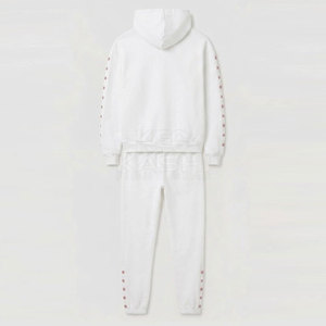 Survêtement décontracté moderne pour homme, hiver, à capuche, 100% coton, tissu doux pour un confort toute la journée, idéal pour le style streetwear, la salle de sport, les tenues de week-end - Product Image 2