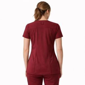 Uniforme Quirúrgico Unisex 2026 de Tela Elástica de Jersey de Spandex/Poliéster con Detección de Agujas y Fusión Sin Costuras, Proveedor OEM ODM al por Mayor - Product Image 5