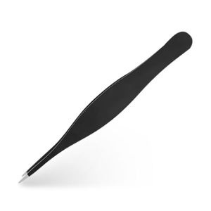 Pinzas Profesionales de Acero Inoxidable para Cejas, Punta Curva, Ligeras, Reutilizables, de Alta Precisión, Rizador de Pestañas Invertido de Alta Gama - Product Image 1