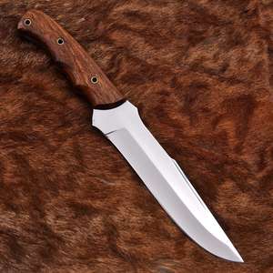 Nouveauté : Couteau de chasse en acier personnalisable à vendre – Taille sur mesure, matériau massif, manche de 5 pouces, lame de 10 pouces, longueur totale de 15 pouces - Product Image 2