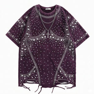 T-shirt de sport pour homme à prix d'usine avec logo personnalisé en gros, t-shirts de sport surdimensionnés pour homme au meilleur prix - Product Image 4