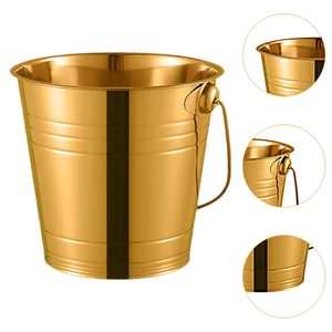 Cubo de Hielo de Acero Inoxidable, Enfriador de Cerveza para el Hogar, Reuniones Familiares, Uso en Restaurantes, Elegante Enfriador de Bar para Vino y Cerveza - Product Image 6