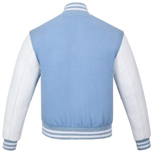 Customized Color Plus Size Varsity winter <b>Jacket</b> men High quality Wool Body Leather Sleeves Varsity <b>Jacket</b> - Product Image 4