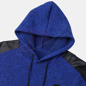 Conjuntos Deportivos de Invierno de Alta Calidad, Sudaderas con Capucha y Logotipo Frontal en Felpa Gruesa para Hombre, Nueva Moda en Tendencia - Product Image 3