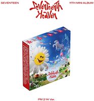 SEVENTEEN 11ème mini-album [SEVENTEENTHHEAVEN] (AM 5:26/PM 2:14/PM 10:23 Ver) Version aléatoire Photobook Carte photo K-Pop Tous âges