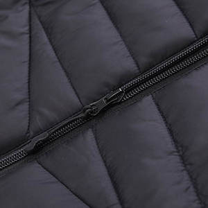 Chaqueta de Plumón Acolchada Impermeable y Cortavientos para Hombre, con Logotipo Personalizado al por Mayor, Color Negro, para Invierno - Product Image 5