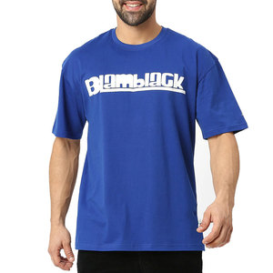 Camisetas al por Mayor 100% Algodón con Estampado de Letras y Logotipo Personalizado para Hombre, de Alta Calidad, Transpirables y de Manga Corta - Product Image 1