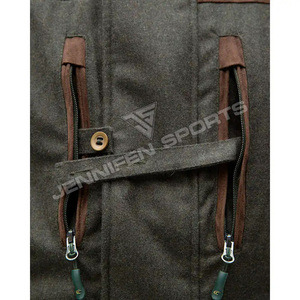 Chaqueta de Invierno para Hombre, 100% Lana, con Capucha, Resistente al Viento, Transpirable, Ideal para Senderismo, Caza y Safari, en Oferta - Product Image 4