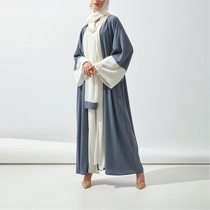 Kaftan Abaya élégant et modeste, léger, respirant, longueur au sol, tendance pour un usage quotidien et pour la prière - Product Image 1