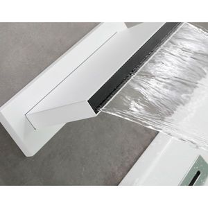 Rubinetto a Cascata per Vasca da Bagno con Doccia a Pioggia, Montaggio a Parete, Uso Multiplo, Flusso Elevato - Product Image 5