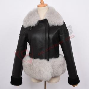 Abrigo largo de piel sintética informal para mujer, tejido vaquero impermeable de estilo Vintage, abrigo de Color negro, cinturón de bolsillo con cuello incluido - Product Image 6