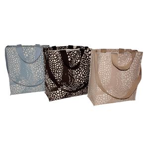 Bolsa de Mano Personalizada de Lona Laminada de PP de 10 Oz, con Diseño Impreso en Toda la Superficie, Asa Larga o Corta, para Compras - Product Image 1