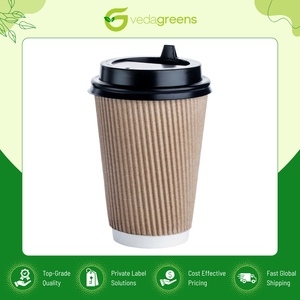 Gobelets en carton ondulé de haute qualité fabriqués en Inde – Gobelets anti-fuite pour servir des boissons chaudes pour les acheteurs en gros authentiques - Product Image 4