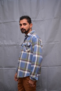 Chemise en flanelle à carreaux pour homme, coton de qualité supérieure, chemise décontractée tendance pour l'automne et l'hiver, prix bas, chemises pour homme - Product Image 3