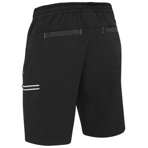 Men's <b>Black</b> Cargo <b>Work</b> Shorts Polyester Breathable Utility <b>Pants</b> with Multiple Pockets for Workwear - Product Image 2