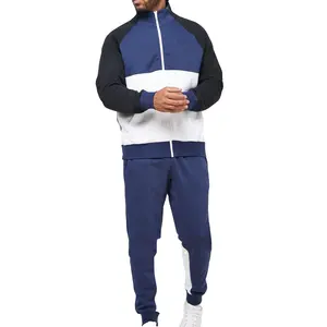 定制复古扎染重量级运动服男士喇叭裤和连帽衫套装喇叭式堆叠运动服