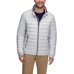 Chaqueta de lana con cremallera completa y cuello levantado para exteriores de invierno para hombre, chaquetas acolchadas sin mangas 2025 - Product Image 2