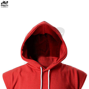 Meilleure vente directe d'usine : Débardeur à capuche pour homme, grande taille, respirant, couleurs unies, haute qualité, léger - Product Image 5