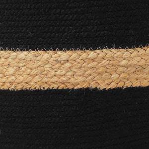 Meilleure Vente : Pouf en Jonc de Mer Tressé – Tabourets en Jonc de Mer Noir et Naturel, Faits Main au Vietnam pour Salon – Design Élégant - Product Image 2