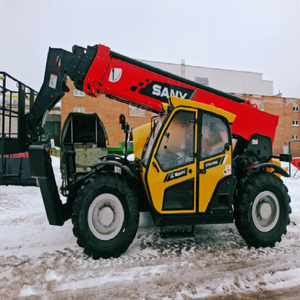 รถยกเทเลสโคปิค Sany STH1056A5 ที่ทรงพลัง ออกแบบมาเพื่อการยกที่รวดเร็ว ปลอดภัย มีความเสถียรยอดเยี่ยม และให้ประสิทธิภาพการทำงานที่ยาวนาน - Product Image 4