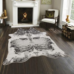 Tappeto GC_CHD1007 1,5 m x 2,1 m Collezione Hide Grigio - Product Image 2