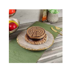 Organizador giratorio Lazy Susan de mármol para frutas y aperitivos, proveedor mayorista de Lazy Susan giratorio. - Product Image 6