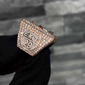 Moissanite Crown <b>Ring</b> Iced Out Luxury Hip Hop Royal Statement Jewelry <b>Mens</b> Fashion <b>Ring</b> - Product Image 2