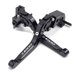 Levier de klaxon réglable rétractable levier d'embrayage de frein levier de frein pour KAWSAKI pour Z1000 2017-2022 - Product Image 4